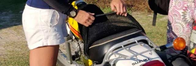 Novedades en asientos para motos: Fundas Mesh 3D