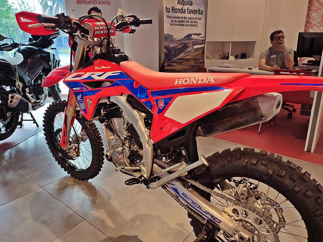 Honda CRF450RX Matriculable