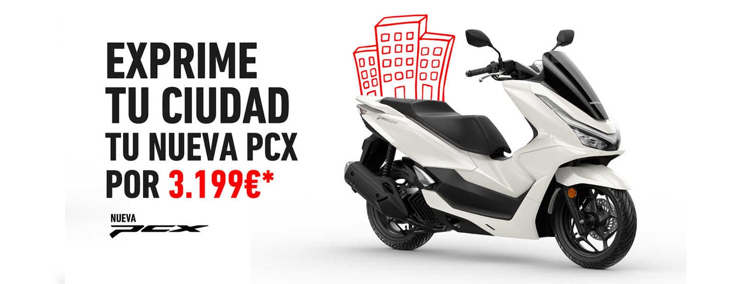 Oferta Honda PCX desde 3.199€