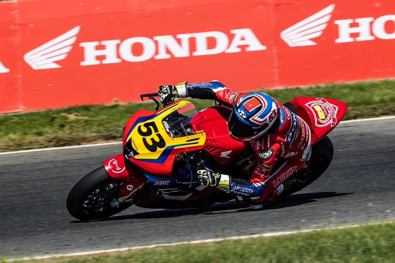 CBR1000RR campeona de España de Superbike en el stand Honda Moto Valencia Ferias Dos Ruedas
