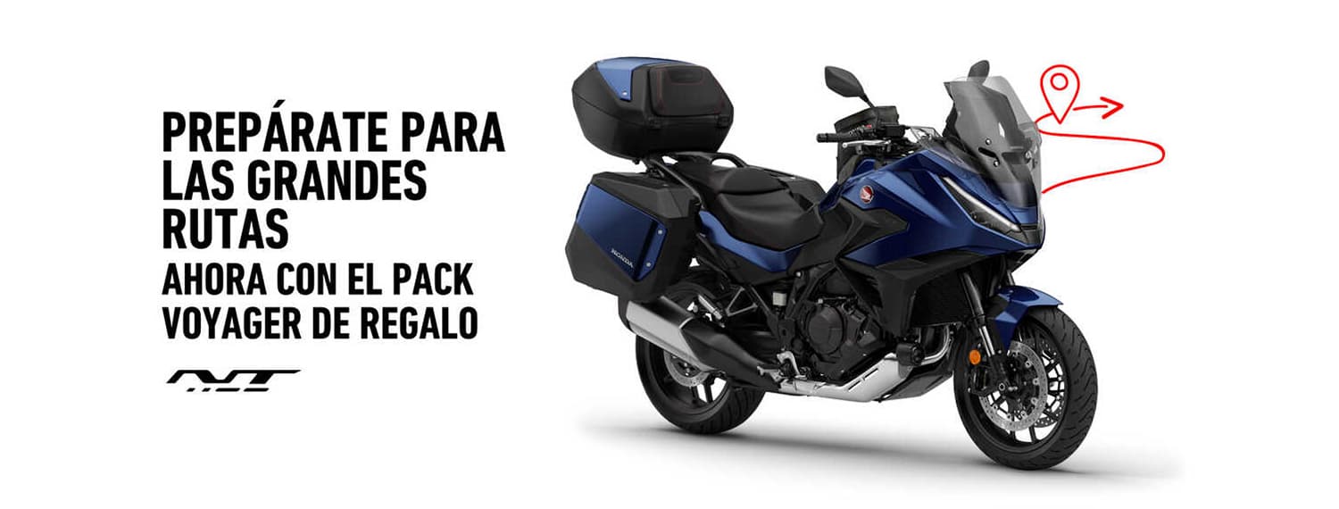 Oferta Honda NT1100 con Pack Voyager de regalo