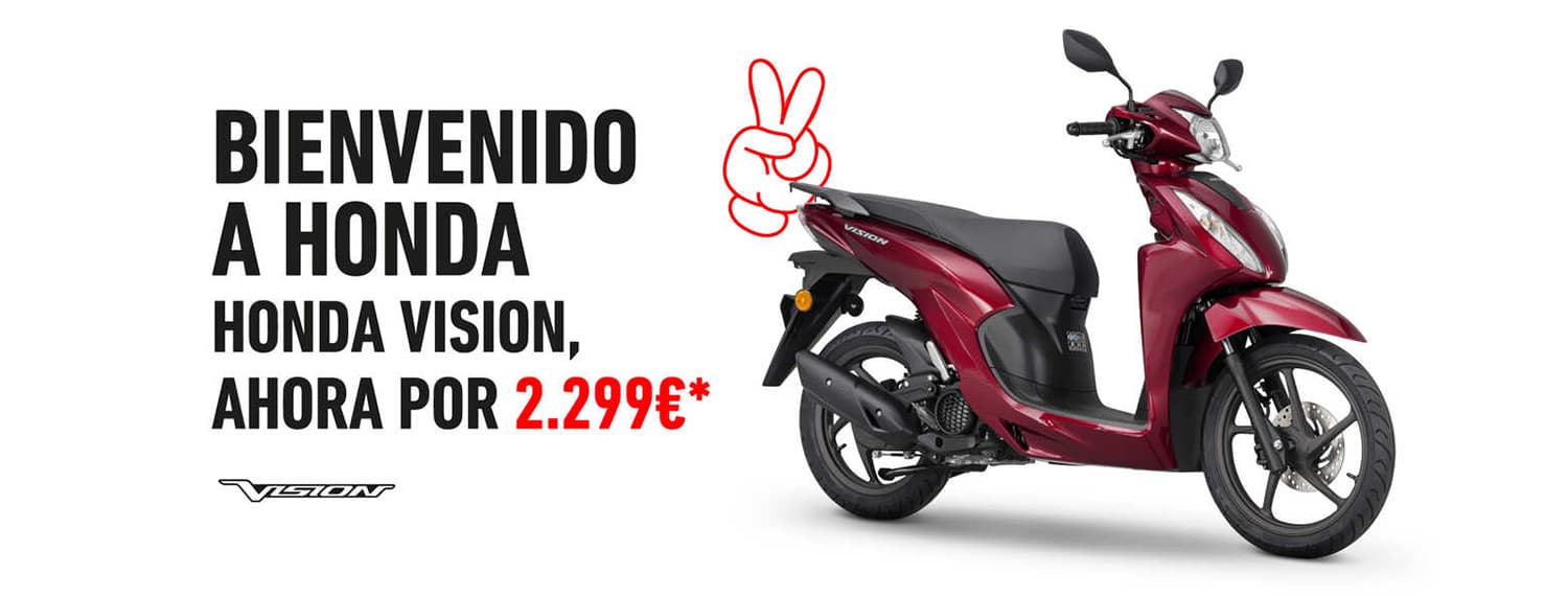 Oferta Honda Vision por 2.299€