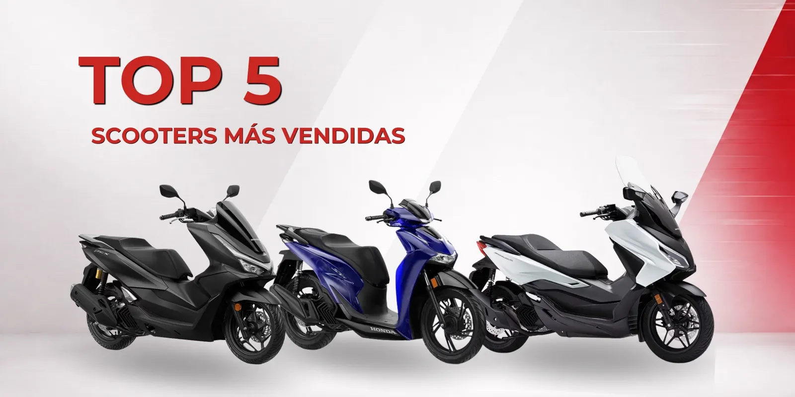 Top 5 scooters más vendidas de España