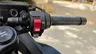 Manillar derecho de Honda CBR 650R negra mate con puño, interruptores y depósito de freno