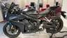 Honda CBR650R negra en exposición