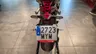 Vista trasera de una moto Honda CBR650R con matrícula española