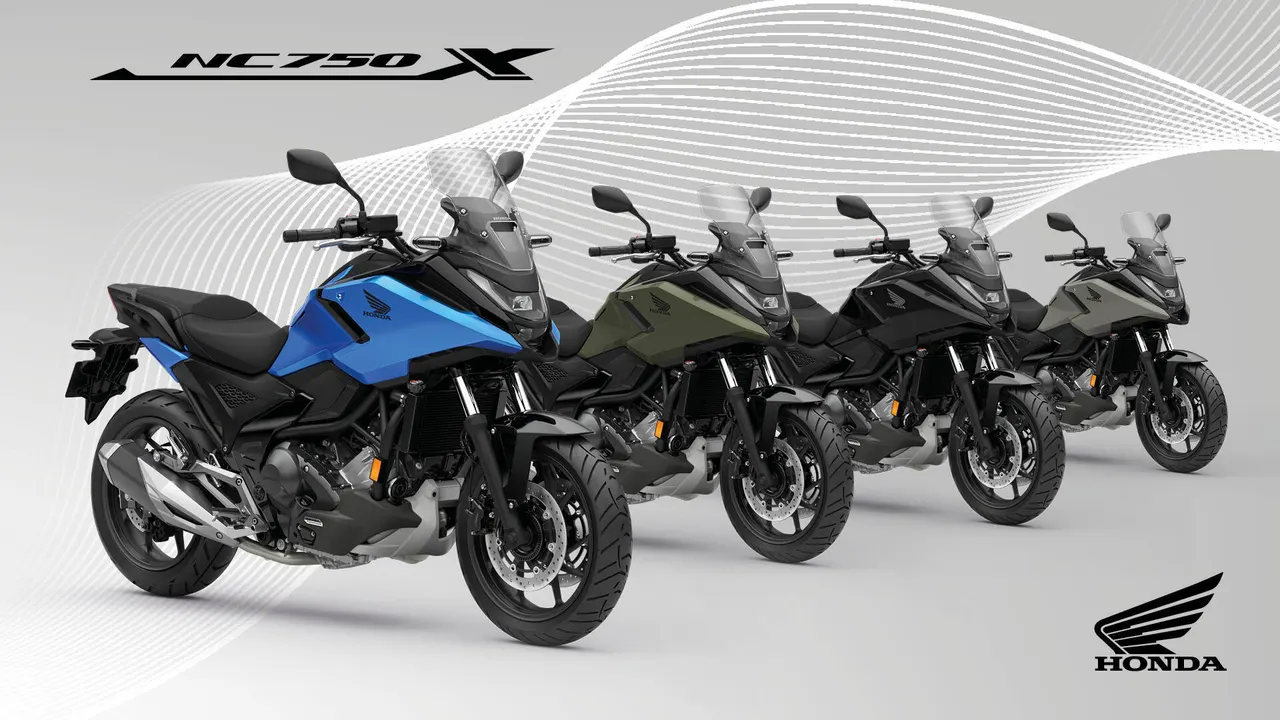 Colores Honda NC750X 2027