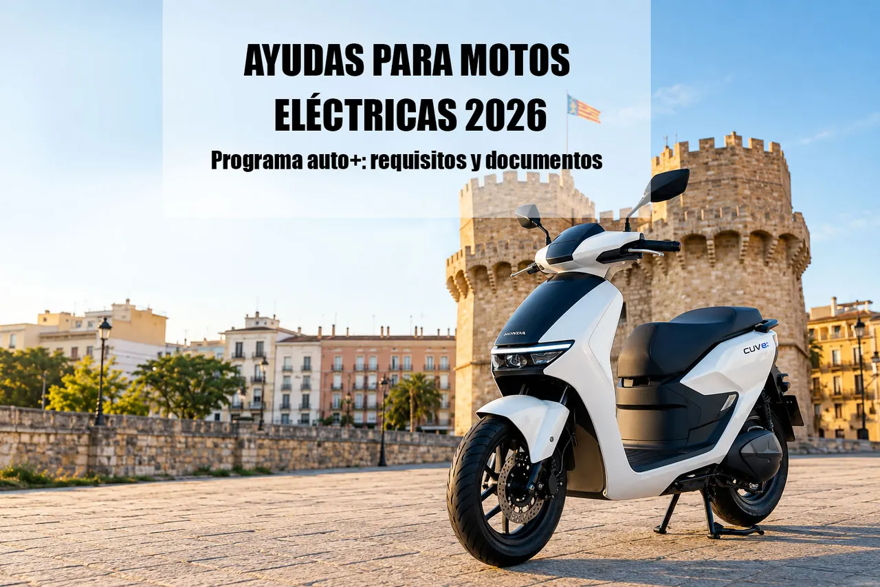 Ayudas para motos eléctricas 2026: cuánto dinero da el Plan Auto+ y requisitos