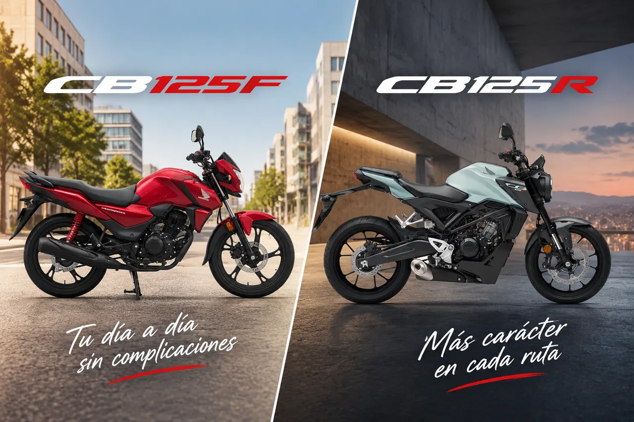 Honda CB125F vs Honda CB125R: ¿practicidad o sensaciones?