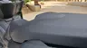 Parte trasera de la Honda Forza 750 en color negro ballistic mate metalizado
