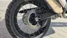 Rueda trasera con freno de disco de la Honda CRF1100L Africa Twin