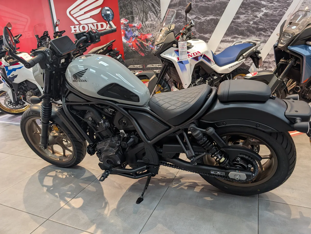 Honda CMX1100 Rebel Special Edition gris deep mud perlado