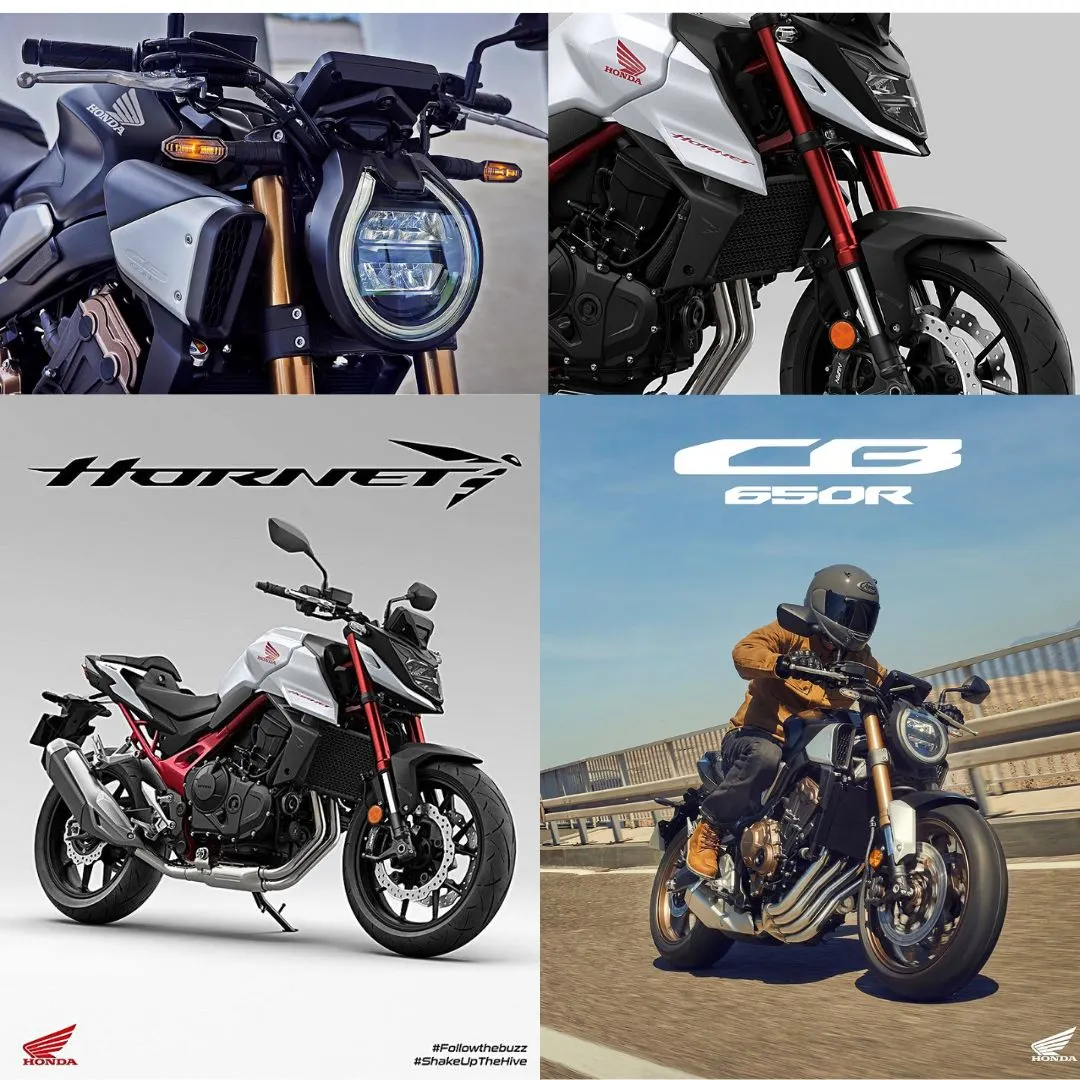 Comparativa Honda Hornet CB750 vs CB650R