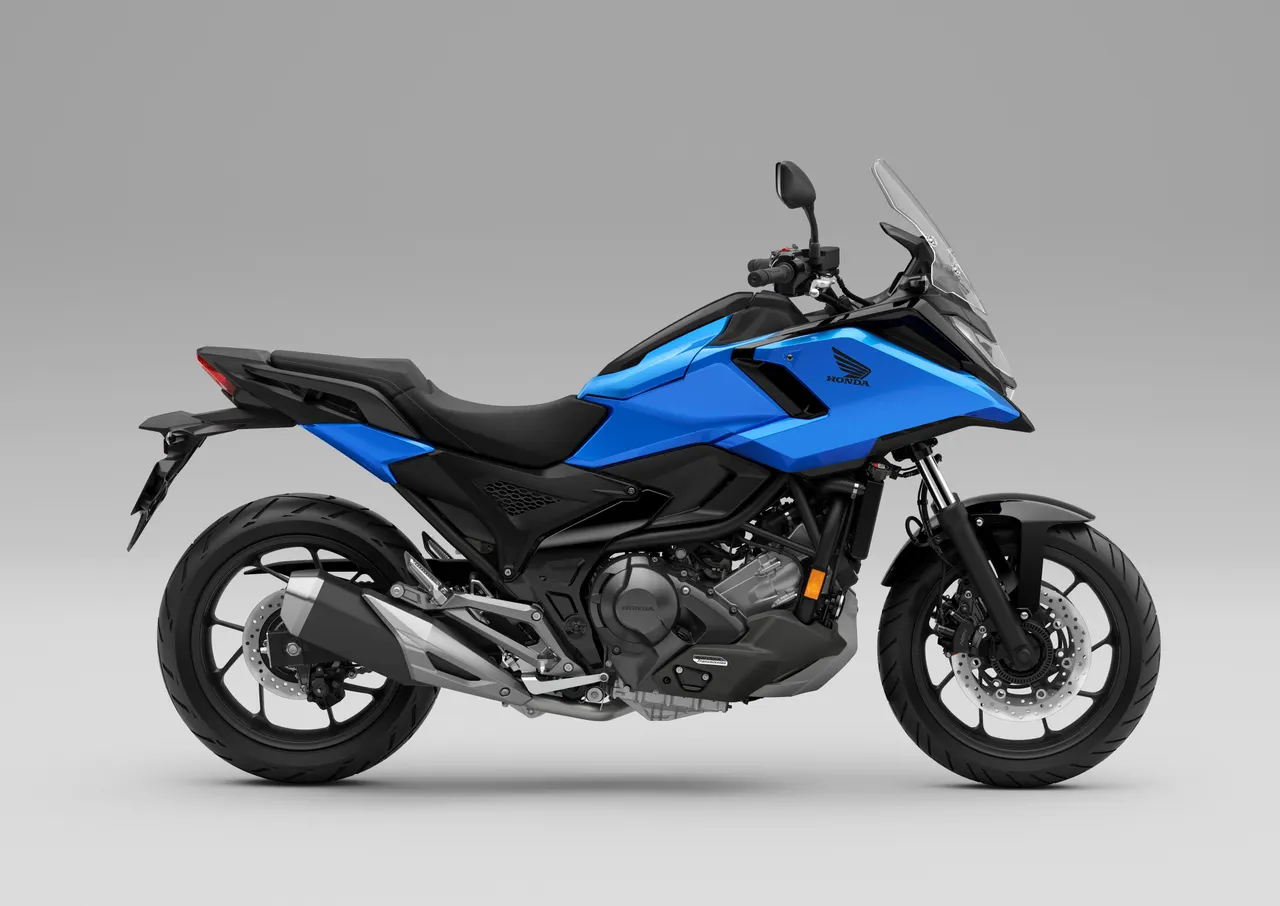 Honda NC750X 2027 Glint Wave Blue Metallic B197