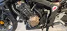 Detalle del motor de una Honda CB650R