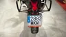 Vista trasera de una moto Honda X-ADV con matrícula española