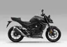 Honda CB750 2027 negra vista lateral
