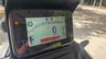 Panel de instrumentos digital de la Honda ADV 350 con velocidad y temperatura
