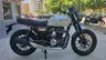 Honda GB350S Azul Puco Blue de perfil