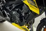 Motor y carenado amarillo de Honda CB750 Hornet