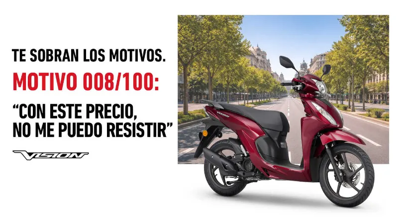 Oferta Honda Vision por 2.299€