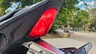 Detalle de la luz trasera de una moto Honda CBR 500R