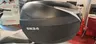 Baúl SH34 negro con detalles en carbono para moto Honda
