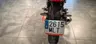 Vista trasera de una moto Honda NC750X DCT con matrícula española