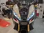 Vista frontal de una moto Honda X-adv 750 ocasion con luces LED encendidas