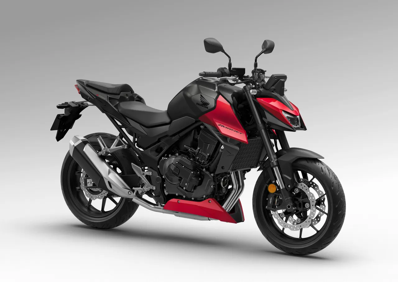 Hornet 750 2027 Grand Prix Red R380 vista lateral