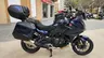 Honda NT1100 azul oscuro con maletas laterales y top case