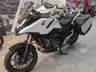 Honda NC750X blanca de segunda mano con maletas laterales