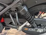 Suspensión trasera y estribera de la Honda CMX500 Rebel