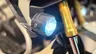 Faro auxiliar LED azul de moto Honda X-adv