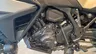 Detalle del motor de una moto Honda NT1100