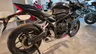 Honda CBR650R negra vista trasera