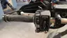 Detalle del manillar de una moto Honda X-adv