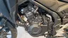 Detalle del motor de una moto Honda NX500