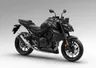 Honda CB750 Hornet 2027 negra vista lateral