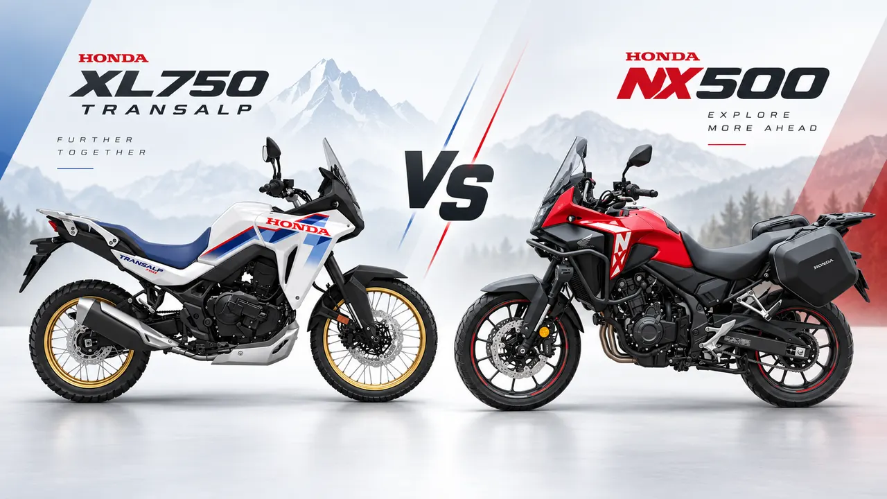 NX500 vs Transalp 750: ¿cuál encaja más contigo?