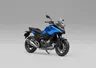 Honda NC750X 2027 azul de frente