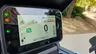 Pantalla digital de la Honda X-ADV mostrando velocidad, marcha y nivel de combustible