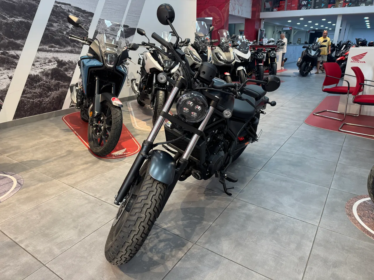 Honda Rebel 500 NH-C34 en concesionario