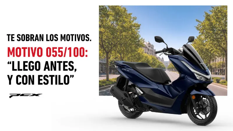 Oferta Honda PCX por 79€ al mes