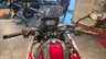 Manillar de una moto Honda NC750X