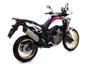Escape Arrow 72621PK Honda Africa Twin CRF1000L Maxi Race-Tech Titanio