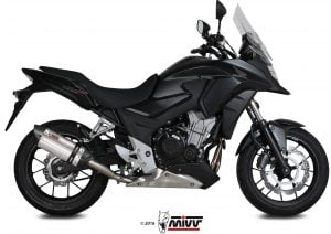 Escape Honda CB500X 2016-2017 Mivv H.062.L7 Slip-on Suono Inox