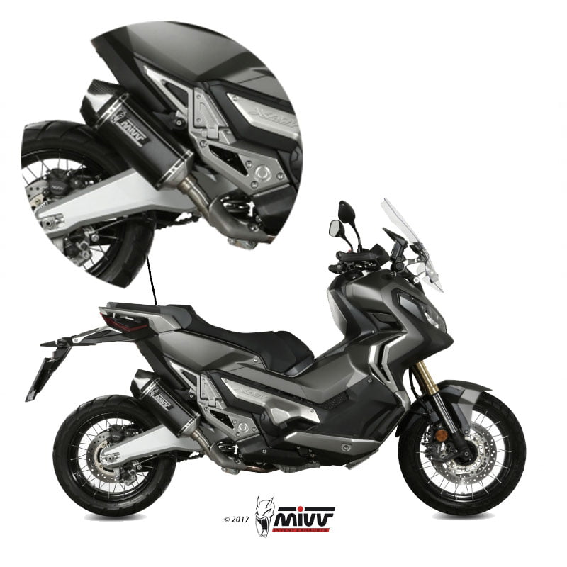 Escape Mivv Speed Edge Inox H.066.LRB Honda X-Adv 