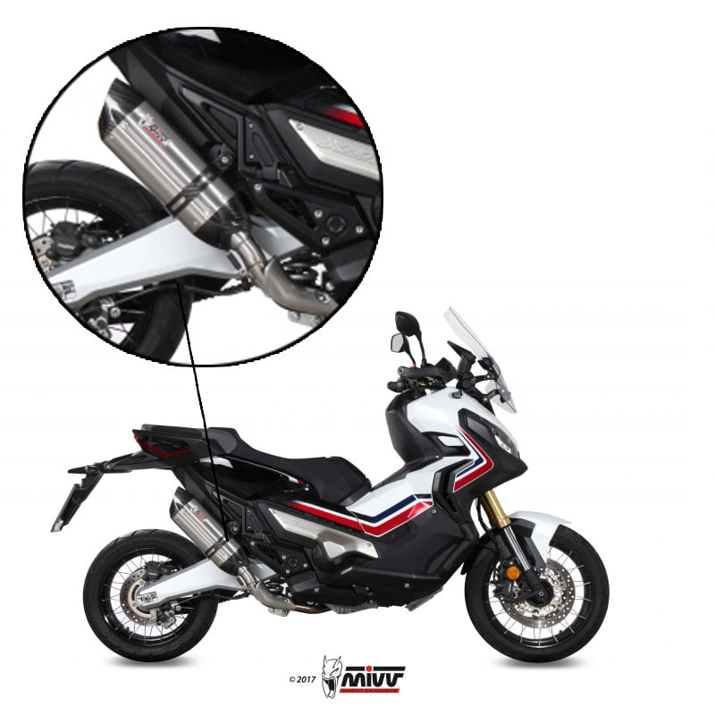 escape mivv suono h.066.l7 honda x-adv punta-de-carbono