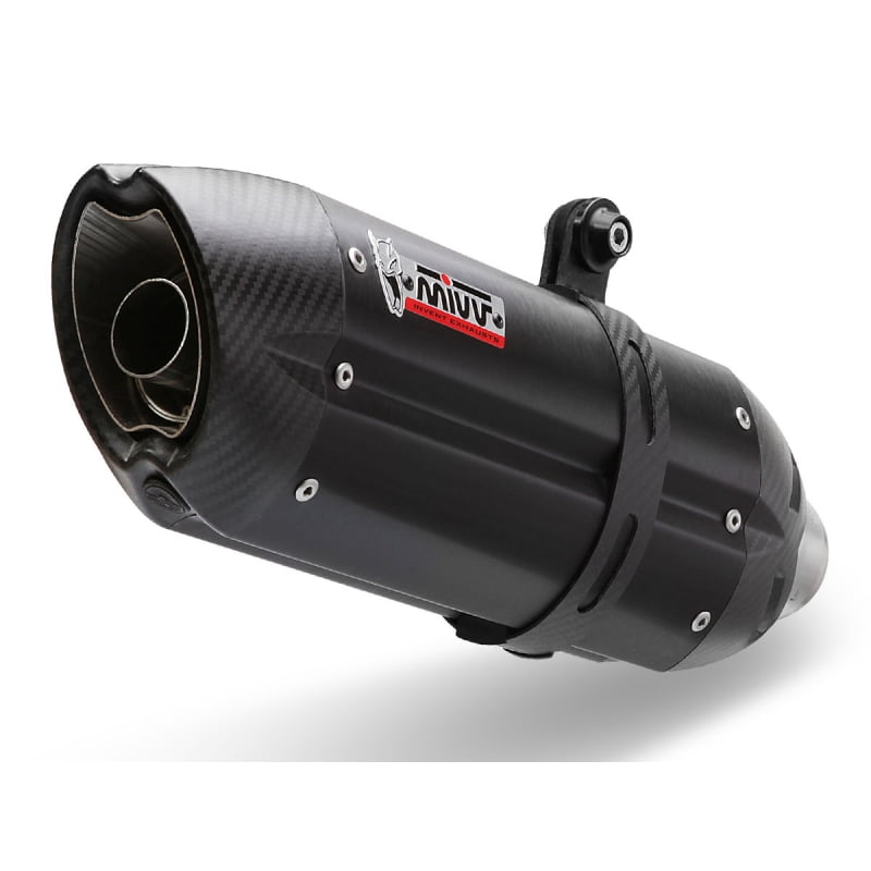 Escape Mivv Suono Inox Negro H.066.L9 Honda X-Adv 750 2017 punta de carbono
